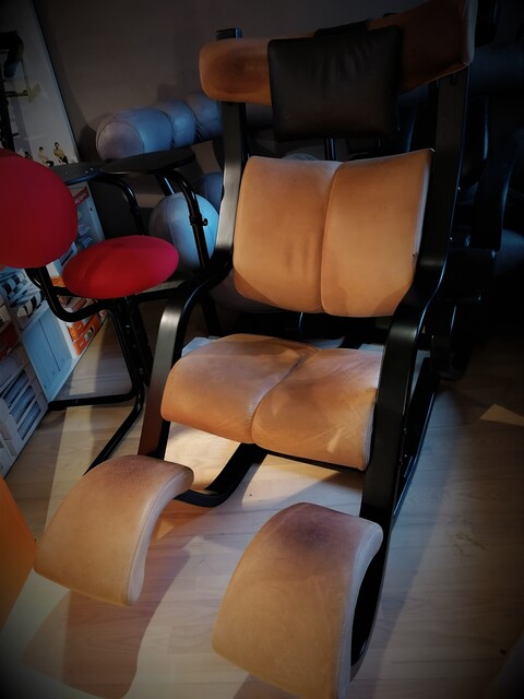 Gravity Gl. model i brunt læder